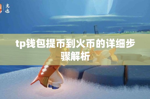 tp钱包提币到火币的详细步骤解析